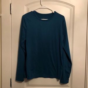 Blue Dri-FIT long sleeve tee